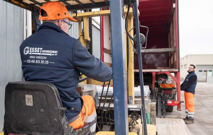 Collecte rapide de déchets Cher